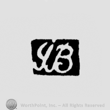 The letters JB handwritten