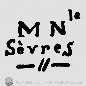 MN LE written on top;Sevres at the vottom.