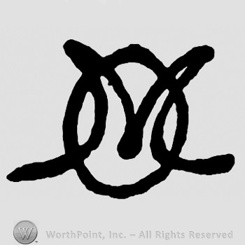 Monogram of letters MO.