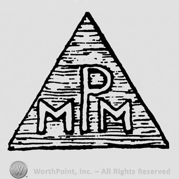 MPM written inside a triangle.