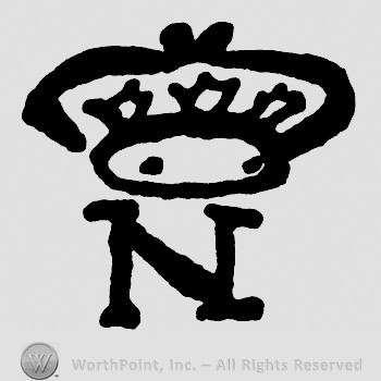 Letter N with a crown on top.