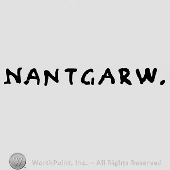 Nantgarw written.