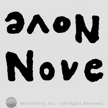 Word Nove written twice.