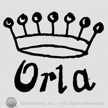 Word Orla with a crown on top.