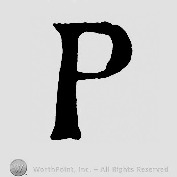 Letter P.