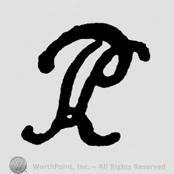Monogram of letters PL .