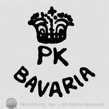 Crown with cross on top;PK BAVARIA written below.