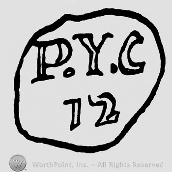 PYC 12 written inside an oval.