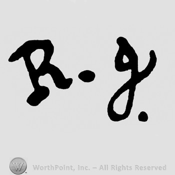 Letter R and letter G.