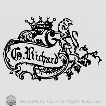 A crown and G Richard written below.