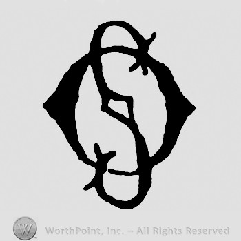 Monogram of letters MO.