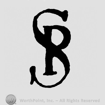 Monogram of letters SR.