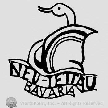 Bird with Neu Tettau Bavaria written below.