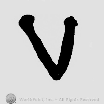 Letter V.