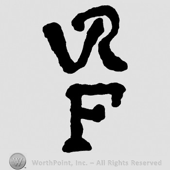 Monogram of letters VRF.