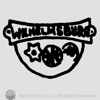 Shield shape with Wilhelmsburg written inside.