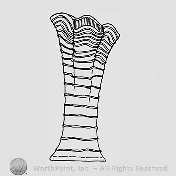 Carnival Glass Pattern : Ripple.