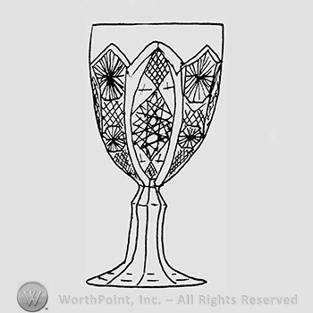 Carnival Glass Pattern : Octagon.
