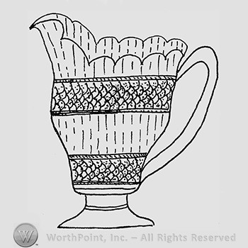 Carnival Glass Pattern : Scale Band.