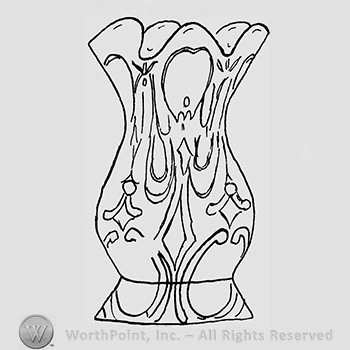 Carnival Glass Pattern : Rococo.