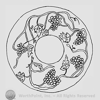 Carnival Glass Pattern : Northwood's Vintage.
