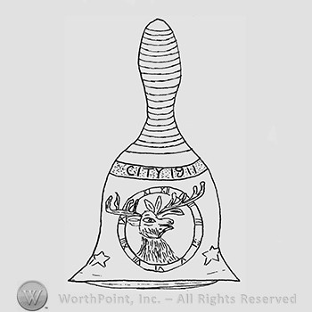 Carnival Glass Pattern : Carnival Bell.