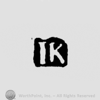 The letters JK written in uppercase