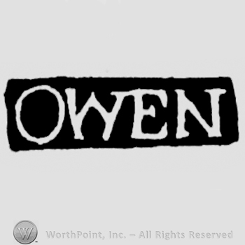 The name Owen written with uppercase letters