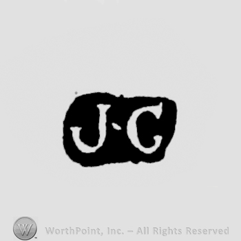 The letters JG written in uppercase