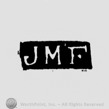 The letters JMF written in uppercase
