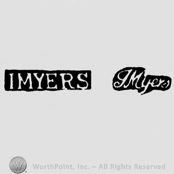 The name I Myers written either with uppercase or lowercase letters