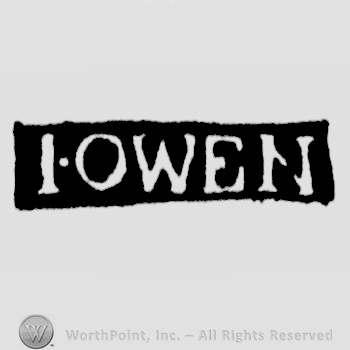 The name I Owen written with uppercase letters