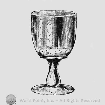 Albany Glass Pattern : Goblets