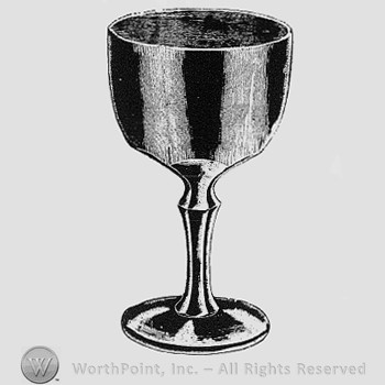 Albany Glass Pattern : Goblets