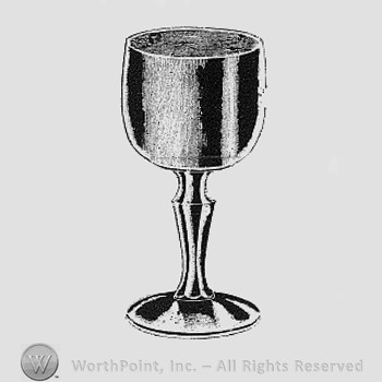 Albany Glass Pattern : Goblets