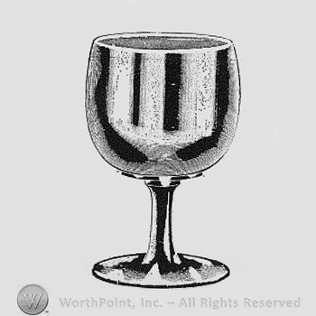 Albany Glass Pattern : Goblets