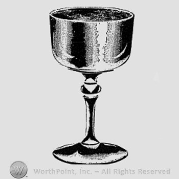 Albany Glass Pattern : Goblets, Cocktails