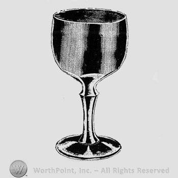 Albany Glass Pattern : Goblets, Cocktails