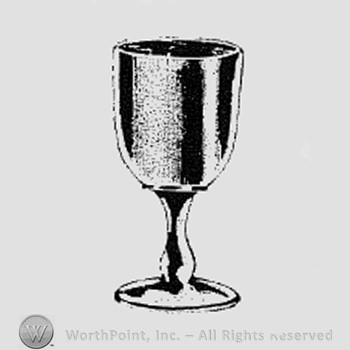 Albany Glass Pattern : Cordials and Wines