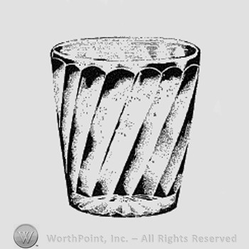 Albany Glass Pattern : Tumblers