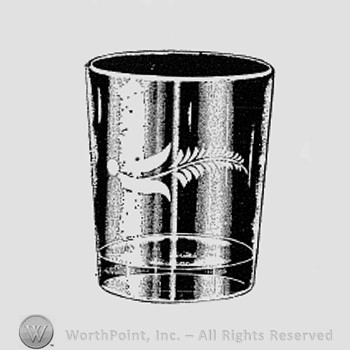 Albany Glass Pattern : Table Tumblers, Jellies