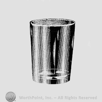 Albany Glass Pattern : Table Tumblers, Jellies