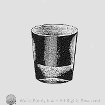 Albany Glass Pattern : Bar Tumblers, Soda