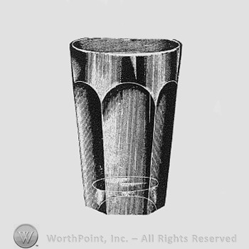 Albany Glass Pattern : Bar Tumblers, Soda