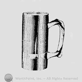 Albany Glass Pattern : Beer Mugs