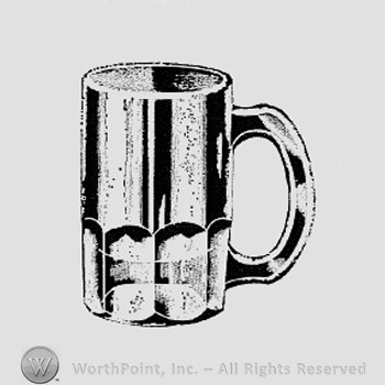 Albany Glass Pattern : Beer Mugs