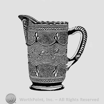 Albany Glass Pattern : Beer Mugs and Pitchers