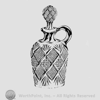 Albany Glass Pattern : Decanters