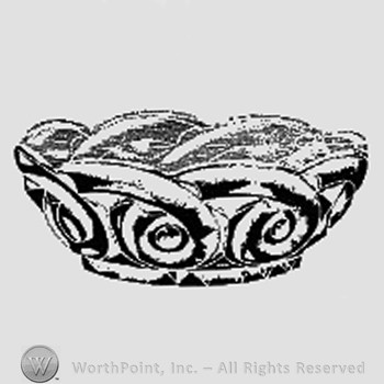 Albany Glass Pattern : Vase, Trays and Nappies