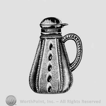 Albany Glass Pattern : Molasses Can